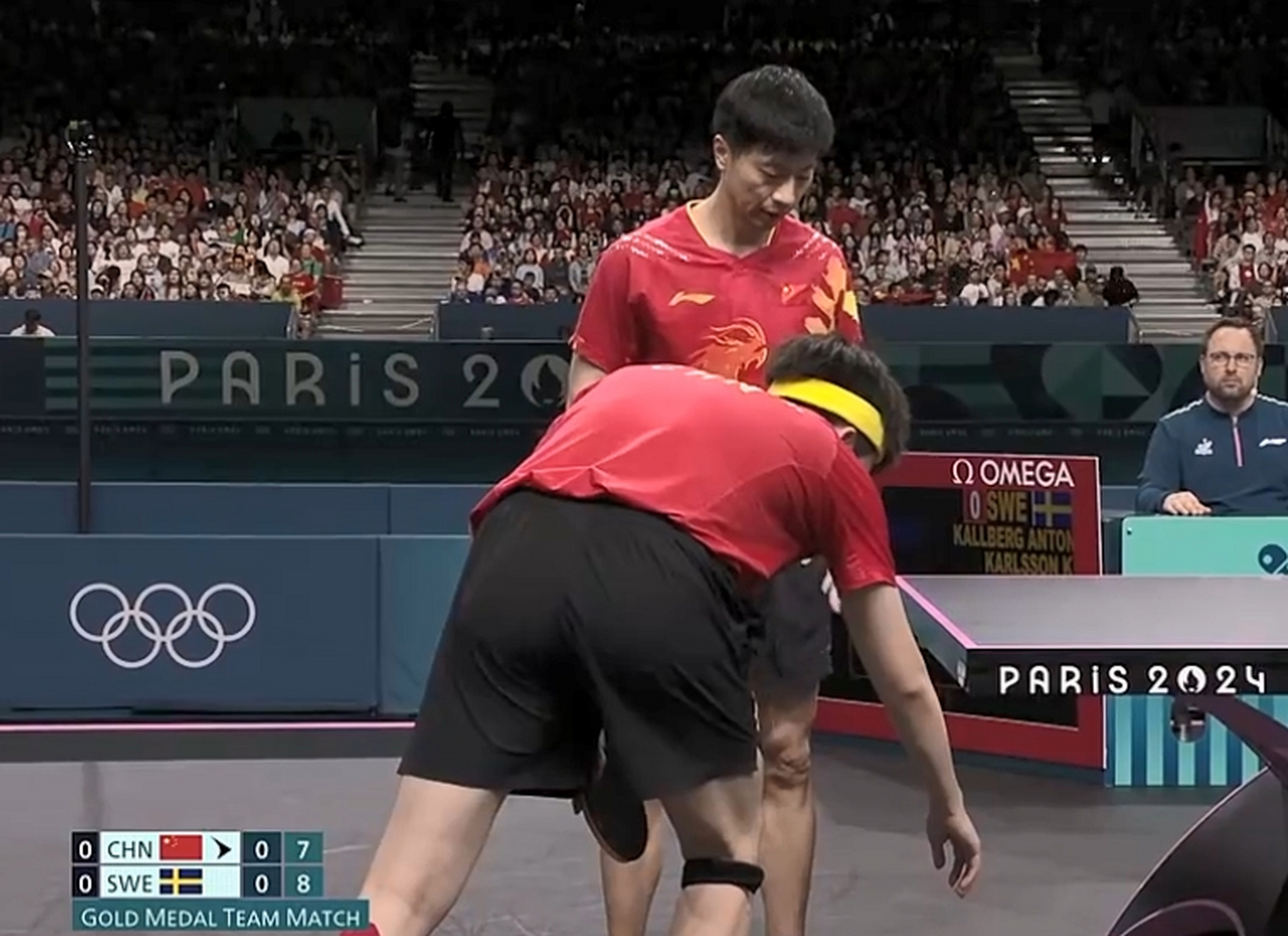 瑞典队绝杀中国队，马龙扛起全队